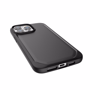 X-Doria Raptic Slim vāciņš ierīcei iPhone 14 Pro Max, bioloģiski noārdāms, melns