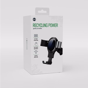 Forever pārstrādāts gravitācijas auto turētājs uz ventilācijas restēm RUS35-G-K