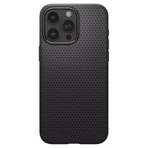 Spigen Liquid Air iPhone 15 Pro viedtālruņa apvalks - matēts melns
