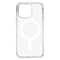 Anti Shock 1,5 mm Magnētiskais viedtālruņa apvalks iPhone 13 Pro 6,1" caurspīdīgs liels caurums