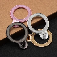 Tālruņa statīvs CIRCLE GLITTER – lipīgs – zelta