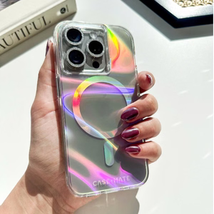 Case-Mate Soap Bubble MagSafe vāciņš ierīcei iPhone 14 Plus, zaigojošs