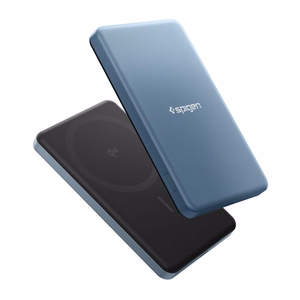Spigen EA2205MQ Essential MagSafe 5000MAH 22.5W QI2 portatīvais lādētājs - Navy zils