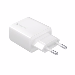 mophie Wall Adapter USB-C 30W GaN EU, balts