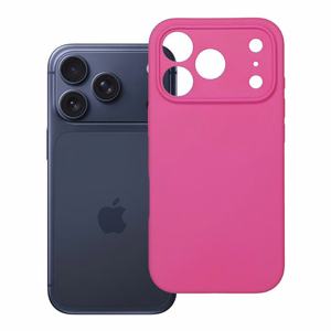 Viedtālruņa apvalks no silikona 2mm IPHONE 17 Pro rozā