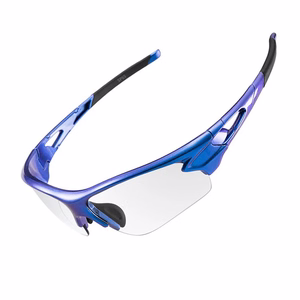 Rockbros 10069 UV400 riteņbraukšanas brilles - zilas