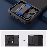 Tech-Protect Velar Cam+ viedtālruņa apvalks Xiaomi Redmi Note 13 Pro 5G / Poco X6 5G - melns