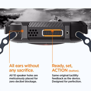 Spigen Rugged Armor maciņš Apple Watch Ultra 49 mm, matēti melns