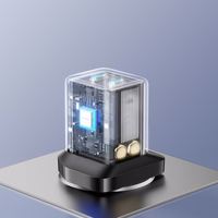 Joyroom JR-TCG17 45W 2 x USB-C sienas lādētājs (UK spraudnis) - melns