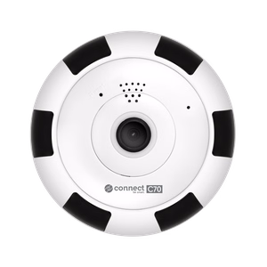 Kruger&Matz Connect C70 Tuya FishEye iekštelpu Wi-Fi kamera