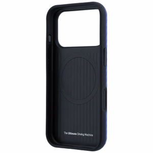 BMW M Carbon Printed Ring MagSafe maciņš modelim iPhone 17 Pro / 18 Pro – zils