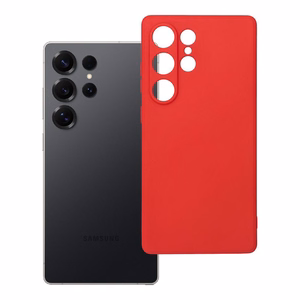 Mīksts viedtālruņa apvalks SAMSUNG S25 Ultra sarkans
