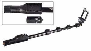 Pašbilžu nūja - PROFESIONĀLA - ar noņemamu Bluetooth tālvadības pulti rokturī - Tips 5 melna