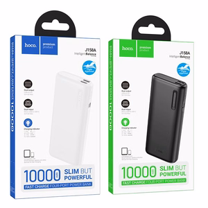 Powerbank Hoco 10000 mAh 2A J158A melns