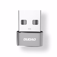 Dudao adapteris no USB Type-C uz USB melns (L16AC black)