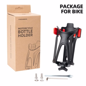 Rockbros 31210029 motocikla pudeles turētājs – melns un sarkans