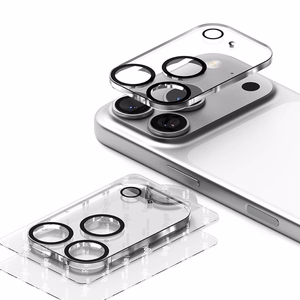 Ringke pilna kameras pārsega 2 daļu komplekts iPhone 17 Pro - melns