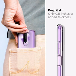 Viedtālruņa apvalks SPIGEN Liquid Crystal - XIAOMI POCOPHONE X2 / Redmi K30 caurspīdīgs