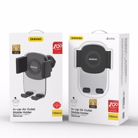 Auto turētājs Dudao "F8 Max" Melns (not magnetic / air vent grille)