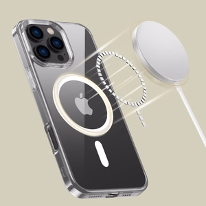 Tech-Protect FlexAir Hybrid Magnētiskais viedtālruņa apvalks iPhone 16 Pro Max - caurspīdīgs