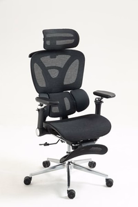 Activejet ergonomiskais biroja krēsls YK848, melns