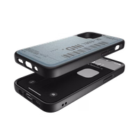 DIESEL Formēts maciņš DENIM FW20 IPHONE 12 MINI melns/zils