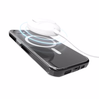 Puro TPU+PC viedtālruņa apvalks "LITE MAG" ar magnētisko iPhone 16E, caurspīdīgs