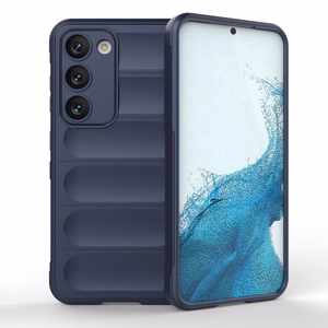 Magic Shield viedtālruņa apvalks Samsung Galaxy S23+ elastīgs bruņots pārsegs zils