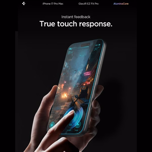 Spigen Glas.TR EZ Fit Pro rūdītais stikls iPhone 16 Pro Max / 17 Pro Max - caurspīdīgs