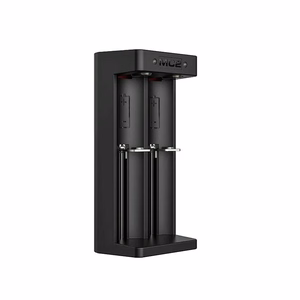 Li-ion 18650 akumulatoru lādētājs ar USB-C, 2 sloti