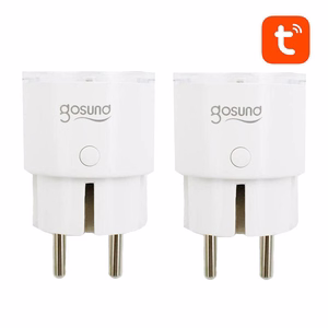 Viedā kontaktligzda WiFi Gosund SP111 3680W 16A, Tuya 2 gab. komplekts