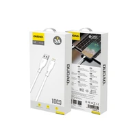 Dudao USB / Lightning 3A 1m balts kabelis (L2L 1m balts)