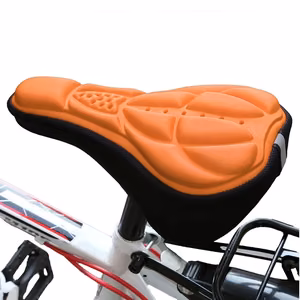 Velosipēda sēdekļa pārvalks oranžs