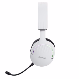 Trust GXT 491W FAYZO vadu un bezvadu spēļu austiņas USB Type-C Bluetooth melns, balts