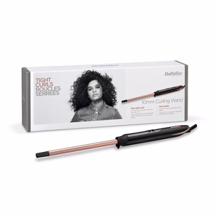 BaByliss Tight Curls C449E – matu lokšķēres bez skavas, melna/vara