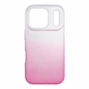 SHINING Viedtālruņa apvalks IPHONE 17 Pro caurspīdīgs rozā