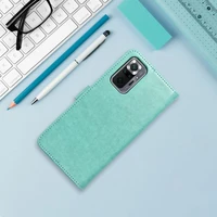 MEZZO grāmatas viedtālruņa apvalks XIAOMI Redmi Note 11 / 11S mandala zaļa