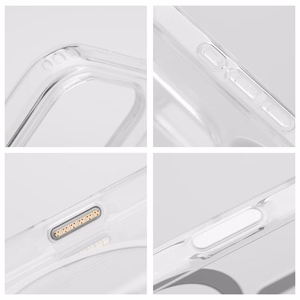 Clear Elite Mag Cover pret dzeltenumu, saderīgs ar kameras vadības pogu un Magnētisko SAMSUNG S26 Pro caurspīdīgs