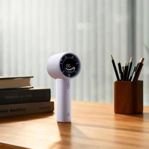 JisuLife Handheld Fan 10S (5000mAh) rokas ventilators, zils