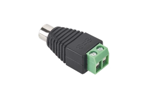 RCA ligzda ar ātro savienotāju