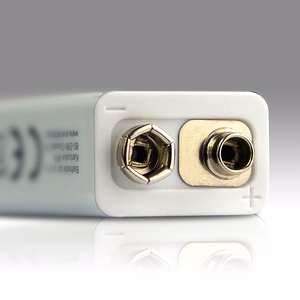 everActive 6F22/9V Li-ion 550 mAh uzlādējama baterija ar USB Type-C