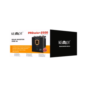 KEMOT PROsolar-2500 sienas saules pārveidotājs (invertors), 24 V/230 V, 25000 VA/1800 W