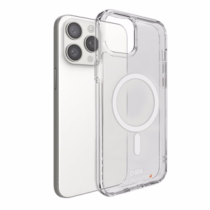 SBS D3O magnētiskais viedtālruņa apvalks iPhone 14 Pro Max - caurspīdīgs