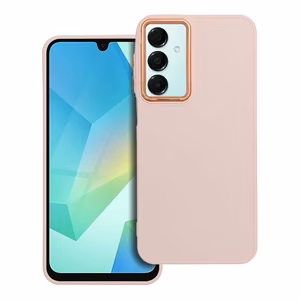 Чехол для Samsung A16 5G / A16 4G Frame пудрово-розовый