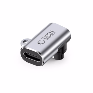 Tech-Protect Ultraboost USB-C leņķa adapteris Garmin pulkstenim - pelēks