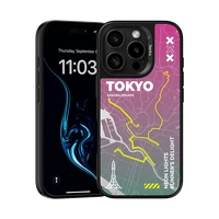 Benks Dynamic City Tokyo viedtālruņa apvalks Iphone 15 Pro Max