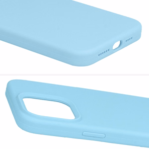 Viedtālruņa apvalks Silikon Lite priekš iPhone 17 Air gaiši zils