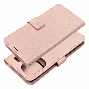 Viedtālruņa apvalks MEZZO XIAOMI Redmi Note 13 Pro Plus 5G mandala rozā zelts