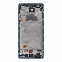 Komplekts LCD ekrāns SAMSUNG A72 4G A725F GH82-25460B zils