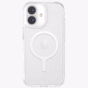Uniq LifePro Xtreme Magnētiskais uzlādes viedtālruņa apvalks iPhone 17 - Caurspīdīgs ar spīdumiem
